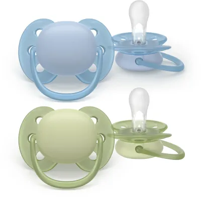 Пустышка Philips Avent Ultrasoft SCF091/37 0-6 m, 0–6 месяцев, 2 шт Boy