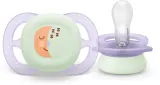 Пустышка Philips Avent Ultrastart Day Night SCF075/17 0-2 m, 0–2 месяца, светится в темноте, 2 шт Girl — фото 2