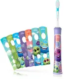Детская электрическая щётка Philips Sonicare For Kids 3+ HX6322/12 соническая, с приложением, 62 000 движений в минуту, 1 шт — фото 3