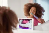Детская электрическая щётка Philips Sonicare For Kids 3+ HX6322/12 соническая, с приложением, 62 000 движений в минуту, 1 шт — фото 7