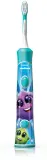 Электрическая звуковая зубная щётка для детей Philips Sonicare For Kids HX6322/04 с Bluetooth и таймером, 1 шт Aqua — фото 1