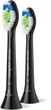 Сменные насадки для зубной щётки Philips Sonicare Optimal White HX6062/88 чёрные, 2 шт — фото 2