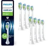 Сменные насадки для зубной щётки Philips Sonicare Optimal White HX6068/87 белые, 8 шт — фото 1