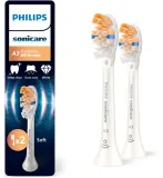 Сменные насадки для зубной щётки Philips Sonicare Premium All-in-One HX9092/87 белые, 2 шт White — фото 1