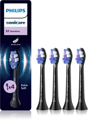 Сменные насадки для зубной щётки Philips Sonicare Sensitive HX6054/88, 4 шт