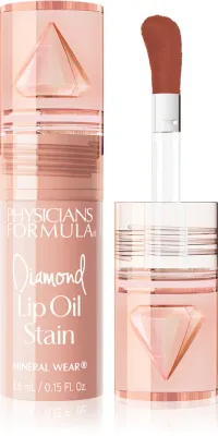 Тонирующее масло для губ Physicians Formula Mineral Wear Diamond Lip Oil Stain увлажняющее, 4,6 мл, оттенок Natural Nude