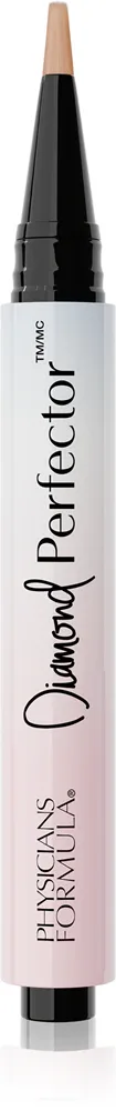 Корректор для лица Physicians Formula Mineral Wear Diamond Perfector с кистью, лёгкое покрытие, 2,8 мл, оттенок 2 Light-to-Medium
