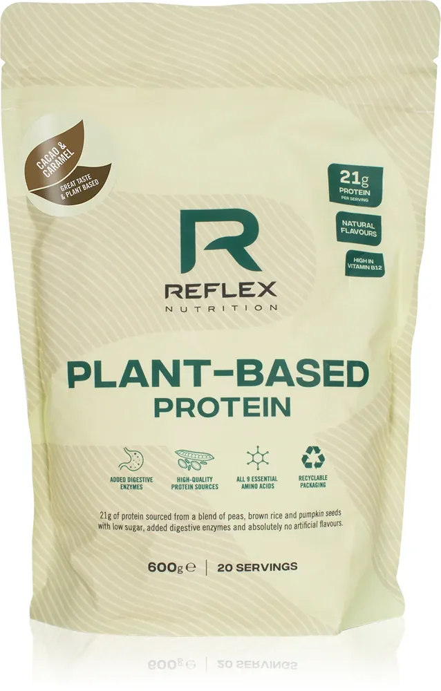 Растительный протеин Reflex Nutrition Plant-Based Protein полный аминокислотный профиль, 600 г