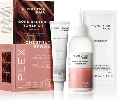 Набор для тонирования волос Revolution Haircare Plex Bond Restore Kit смываемый, 1 шт