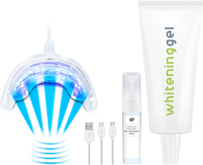 Набор RIO USB teeth whitening для отбеливания зубов, с лампой LED