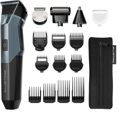 Многофункциональный триммер Rowenta X-Series TN9710E0 для бороды, тела, носа и ушей, 1 шт
