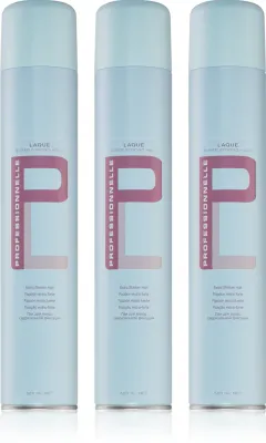 Лак для волос Schwarzkopf Professional Professionnelle сверхсильной фиксации, набор, 3 x 500 мл