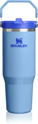 Термостакан Stanley IceFlow Flip Straw 2.0 Tumbler с трубочкой, для тренировок и поездок