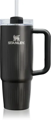 Термостакан Stanley Quencher H2.O FlowState Fluted Tumbler большой, с удобной ручкой, 890 мл