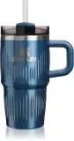 Стакан для напитков Stanley Quencher H2.O Fluted Tumbler с ручкой, для холодных и горячих напитков, 590 мл — фото 1