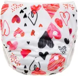 Подгузник для плавания T-TOMI Diaper Swimwear Hearts с боковыми застёжками, 1 шт 5-12 kg — фото 1