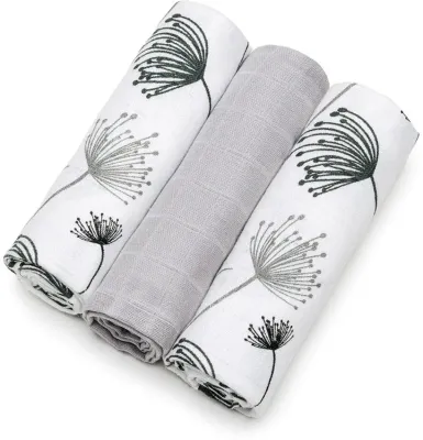 Подгузники многоразовые T-TOMI TETRA Cloth Diapers HIGH QUALITY из хлопка, 3 шт