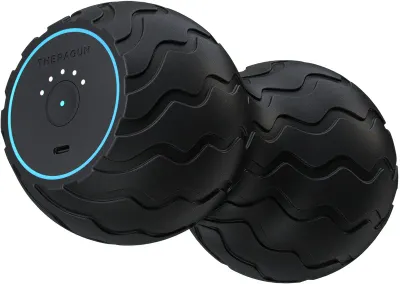 Массажёр Therabody Wave Duo роликово-вибрационный, с чехлом, 1 шт