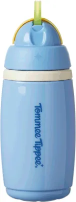 Поильник Tommee Tippee Active Cup со соломинкой, непроливайка, 266 мл