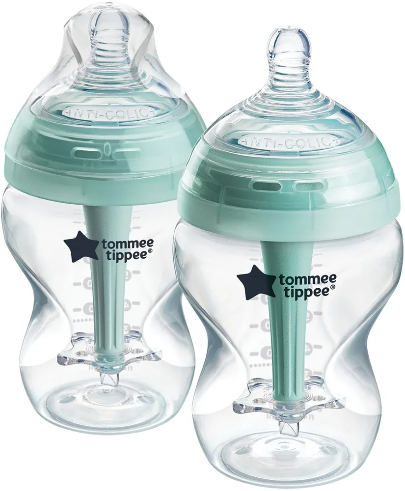 Бутылочка для кормления Tommee Tippee Advanced Anti-Colic с силиконовой соской, 2× 260 мл Slow Flow 0m+