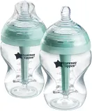 Бутылочка для кормления Tommee Tippee Advanced Anti-Colic с силиконовой соской, 2× 260 мл Slow Flow 0m+ — фото 1