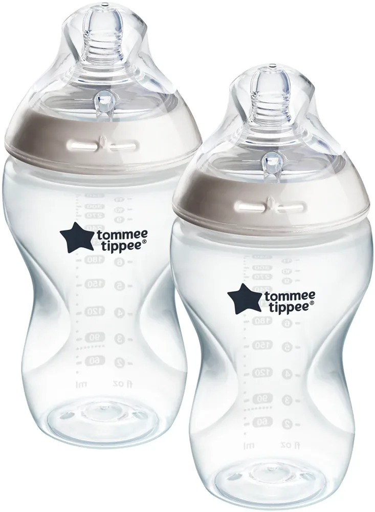 Бутылочка для кормления Tommee Tippee Natural Start Anti-Colic для детей от 3 месяцев, 2× 340 мл Medium Flow 3 m+