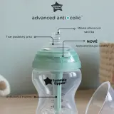 Бутылочка для кормления Tommee Tippee Advanced Anti-Colic антиколиковая, с рождения, 3× 260 мл samosterylizująca Slow Flow 0m+ — фото 8