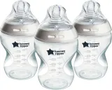 Бутылочка для кормления Tommee Tippee Natural Start Anti-Colic с антиколиковым клапаном, 3× 260 мл Slow Flow 0m+ — фото 1