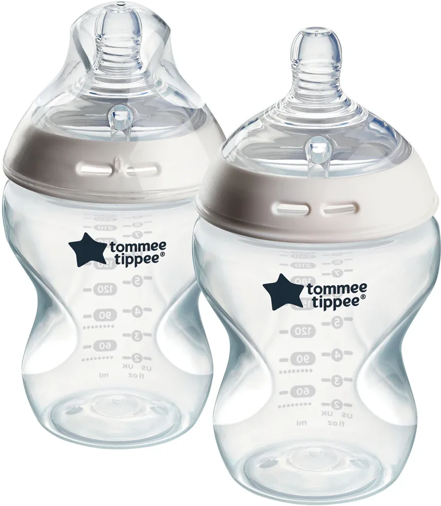 Бутылочка для кормления Tommee Tippee Natural Start Anti-Colic с самостерилизацией, 2× 260 мл Slow Flow 0m+