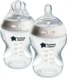 Бутылочка для кормления Tommee Tippee Natural Start Anti-Colic с самостерилизацией, 2× 260 мл Slow Flow 0m+ — фото 1