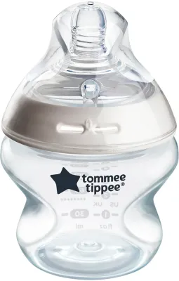 Бутылочка для кормления Tommee Tippee Natural Start Anti-Colic с антиколиковым клапаном, Slow Flow 0m+ 150 мл