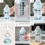 Соска для бутылочки Tommee Tippee Advanced Anti-Colic силиконовая, 2 шт Medium Flow 3m+ — фото 6