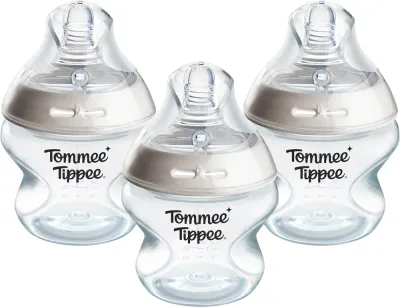 Бутылочка для кормления Tommee Tippee Natural Start Anti-Colic антиколиковая, с рождения, 3× 150 мл Slow Flow 0m+