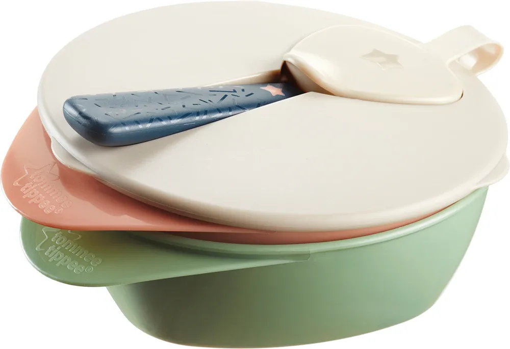 Набор детской посуды Tommee Tippee Easy Scoop 6 m+ для самостоятельного питания, 4 шт