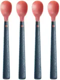 Набор детских столовых приборов Tommee Tippee Heat Sense для обучения самостоятельной еде, 4 шт 4m+ — фото 1
