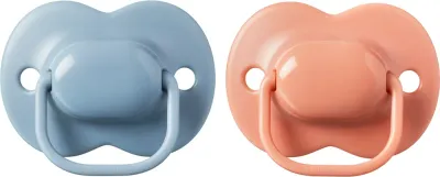 Пустышка Tommee Tippee Cherry Latex латексная, 6-18 месяцев, 2 шт