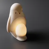 Ночник детский Tommee Tippee Penguin 2 v 1 с регулировкой яркости, из мягкого силикона, 1 шт — фото 6