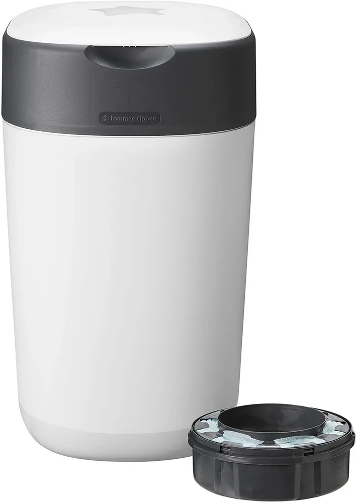 Контейнер для подгузников Tommee Tippee Twist Click White с плёнкой GREENFILM, 1 шт