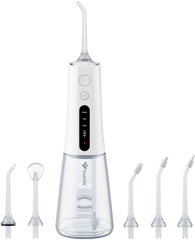 Ирригатор Truelife AquaFloss Compact L100 для полости рта, с 6 насадками, 1 шт