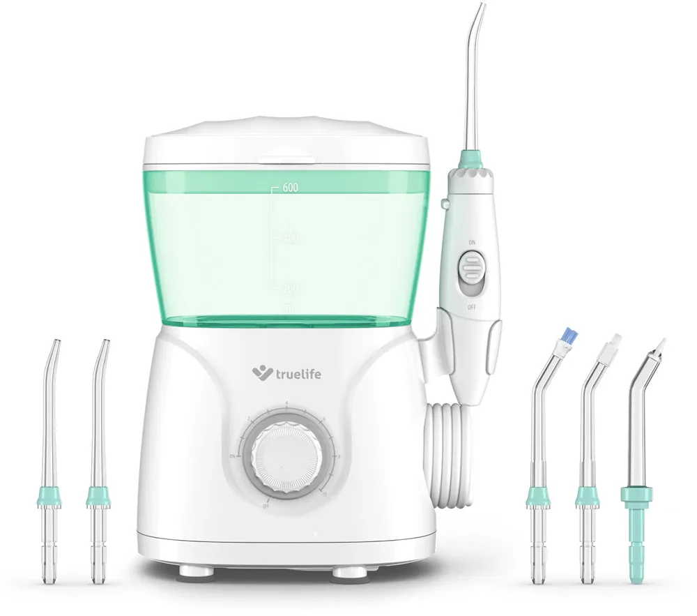 Ирригатор Truelife AquaFloss Station S600 для полости рта, 10 уровней давления, 1 шт