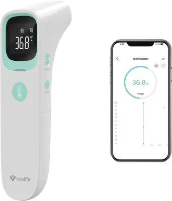 Термометр Truelife Care Q10 BT бесконтактный, с Bluetooth и приложением, 1 шт