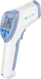 Термометр Truelife Care Q7 Blue бесконтактный инфракрасный, с ЖК-дисплеем, 1 шт — фото 1