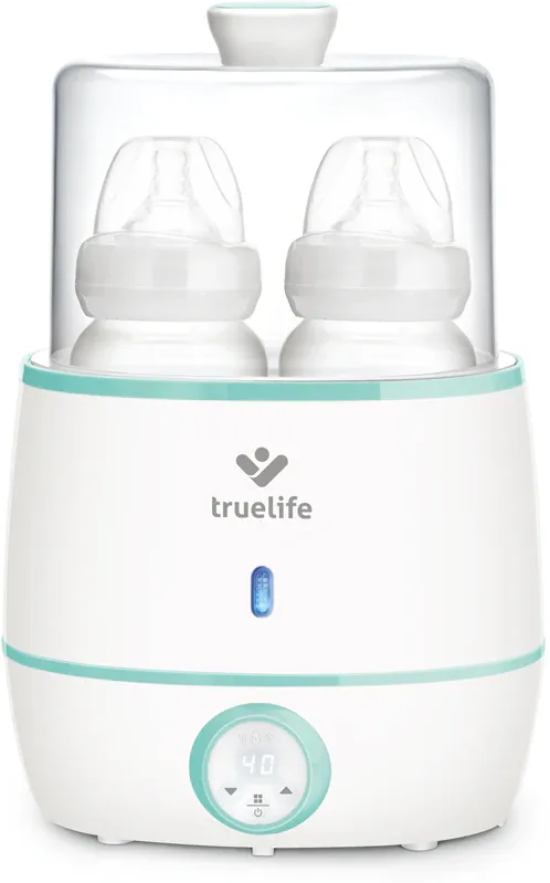 Подогреватель для детских бутылочек Truelife Invio BW Double на 2 бутылочки, с функцией стерилизации, 1 шт