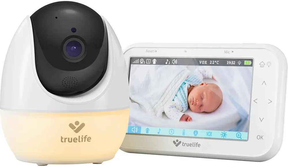 Видеоняня Truelife NannyCam R4 Pro с экраном IPS, поворотная камера, 1 шт