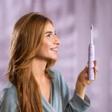 Зубная щётка Truelife SonicBrush Clean70 UV звуковая, с зарядным чехлом, 1 шт Lavender — фото 2