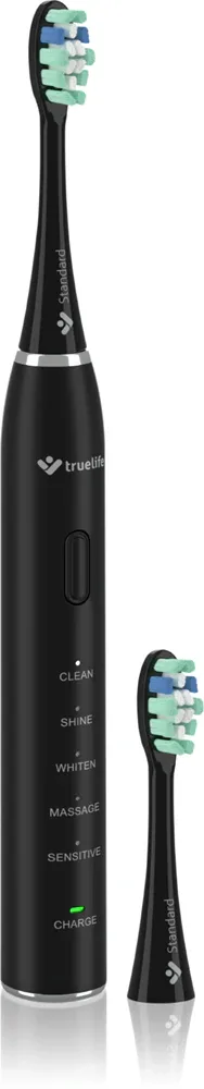 Зубная щётка Truelife SonicBrush Clean30 звуковая, чёрная, 1 шт Black