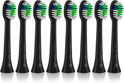 Насадка Truelife SonicBrush Compact Black Standard сменная, для звуковой щётки, 8 шт TrueLife SonicBrush Compact-series Black