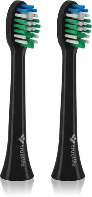 Насадки Truelife SonicBrush Compact Heads Black Standard сменные, чёрные, 2 шт TrueLife SonicBrush Compact / Duo
