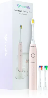 Зубная щётка Truelife SonicBrush Compact звуковая, электрическая, 1 шт Pink