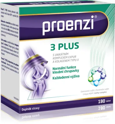 Комплекс для суставов в таблетках PROENZI 3 Plus с глюкозамином и хондроитином, 180 табл